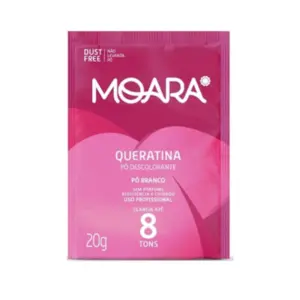 Pó Descolorante Yamá Queratina Moara Com 20 g