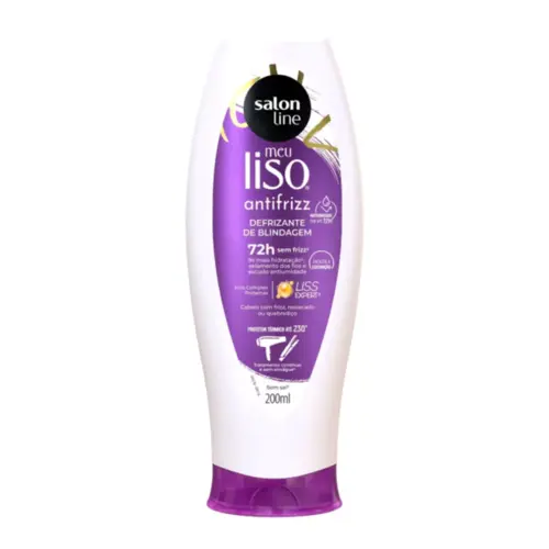Defrizante Salon Line Meu Liso AntiFrizz Com 200 ml