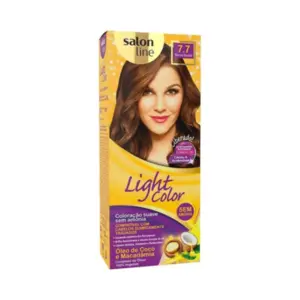 Coloração Salon Line Marrom Dourado 7.7 Com 1 unidade