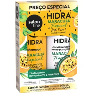 Kit Salon Line Hidra Maracujá shampoo+condicionador 300ml