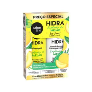 Kit Salon Line Hidra Melão shampoo+condicionador 300ml
