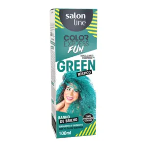 Tonalizante Salon Line Mistic Green Com 100 ml