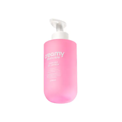 Emulsão de Limpeza Creamy para peles normais, secas e sensíveis Com 200 ml