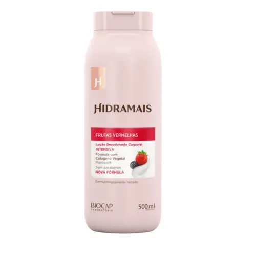 Loção Hidratante Hidramais Frutas Vermelhas Com 500 ml