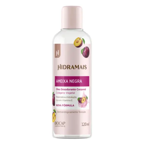 OLEO CORPORAL HIDRAMAIS AMEIXA NEGRA 120ML