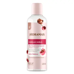 Óleo Corporal Hidramais Cereja e Avelã Com 120 ml