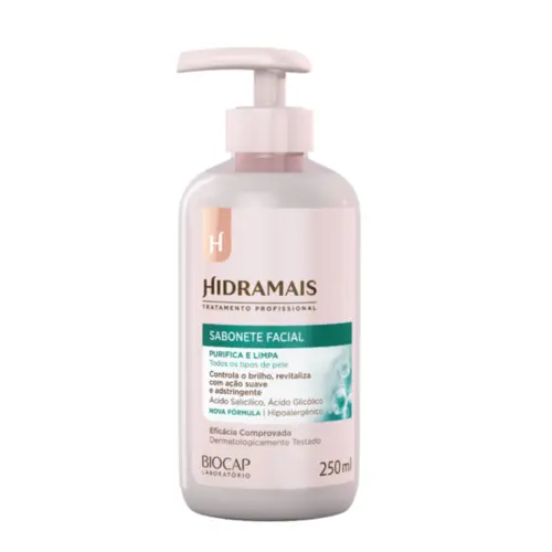 Sabonete Líquido Facial Purificante Hidramais Com 250 ml