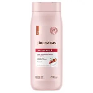 Loção Hidratante Hidramais Cereja e Avelã Com 200 ml
