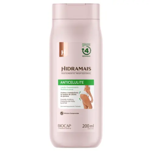 Loção Anticelulite Hidramais Hidratante Corporal Com 200 ml