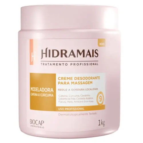 Creme para Massagem Modeladora Hidramais Com 1kg