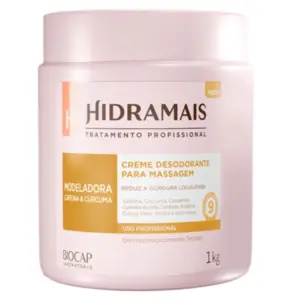 Creme para Massagem Modeladora Hidramais Com 1kg