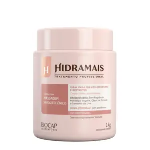 Creme para Massagem Hidramais Hipoalergênico Com 1000 g