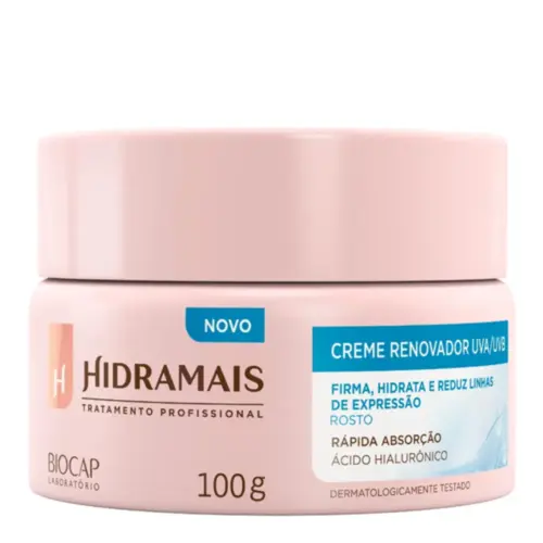 Hidratante Facial Hidramais renovador Com 100 g