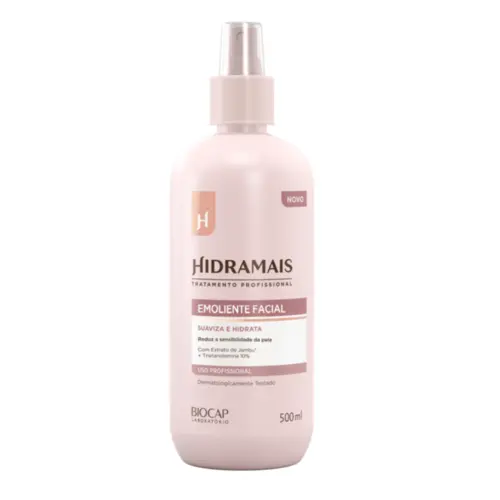 Emoliente Facial anestésico Hidramais Com 500 ml