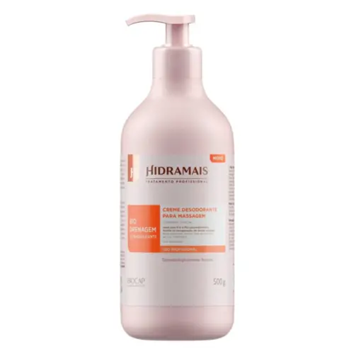 Creme para Massagem Hidramais Bio Drenagem Ultra Com 500 g