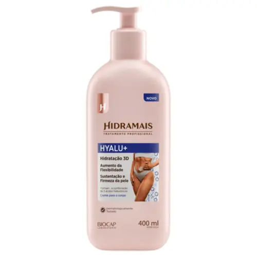 Hidratante Hidramais HYALU+ hidratação intensiva Com 400 ml