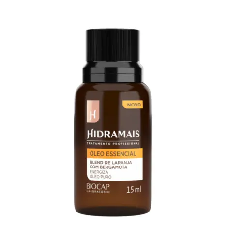 Óleo essencial de laranja e bergamota Hidramais Com 15 ml