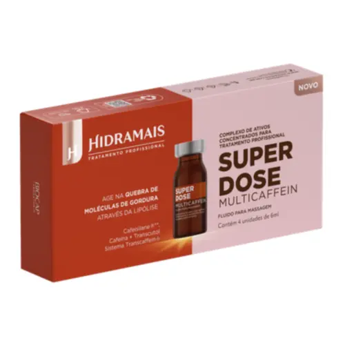 Super Dose Hidramais Multicaffein Com 4 unidades 6 ml