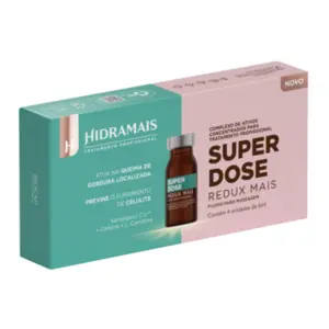 Ampola Super Dose Hidramais Redux Mais Com 4 unidades 6ml