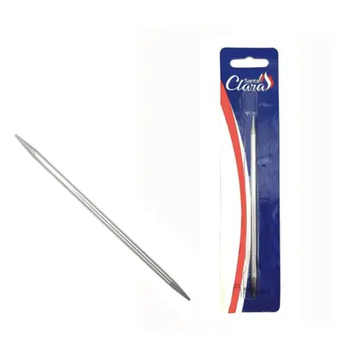 Palito de Unha Santa Clara aço inox 12 cm Com 1 unidades