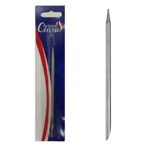 Palito em inox Santa Clara ponta chanfrada Com 1 unidade