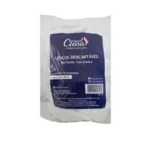 LENCOL DESCARTAVEL SANTA CCLARA  456 ELAST 2X90 15UN
