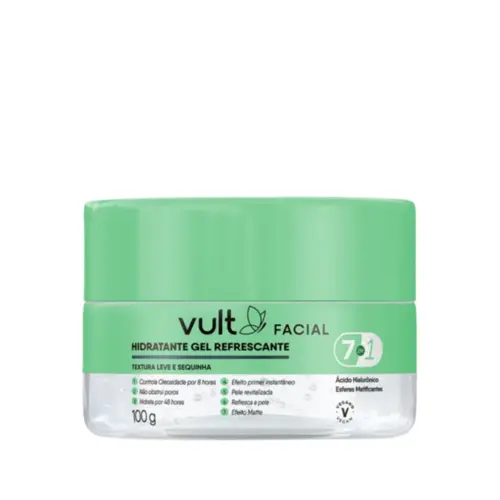 Hidratante Facial Vult Gel Refrescante Potinho 100g
