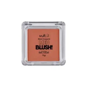 Blush Compacto Vult Real Color Coral Matte