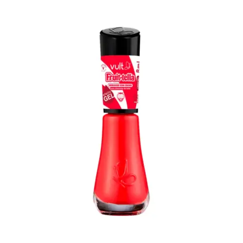Esmalte Vult 5Free Fruittella Morango com Creme 8ml