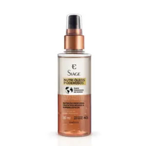 Óleo Capilar Eudora Siàge Nutri Óleos Poderosos Com 90 ml