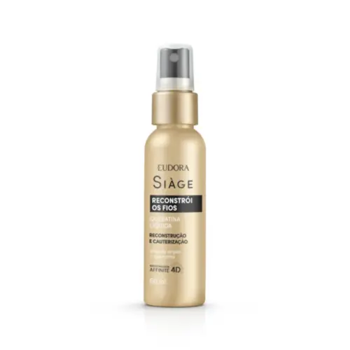 Shampoo Eudora Siage Queratina Líquida Reconstroi Os Fios 60ml