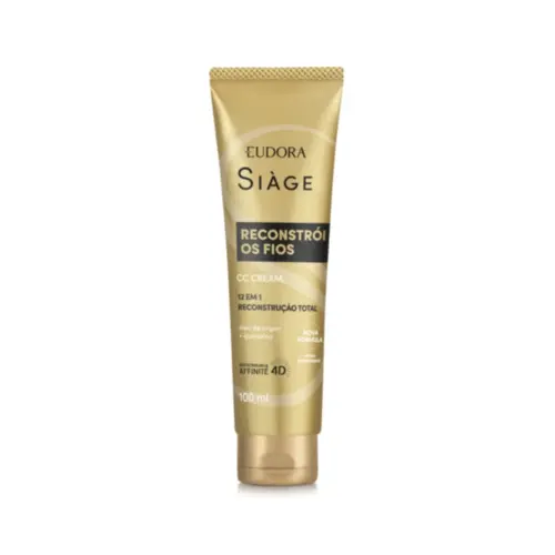 CC Cream Siage Reconstrói os fios Com 100 ml