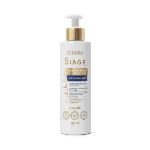 Condicionador Siàge Dermo Anticaspa couro sensível 280ml