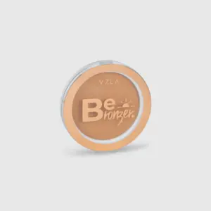 Pó bronzeador Vizzela Be Bronzer efeito bronzeado acetinado e toque aveludado Com 9 g