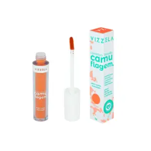 Corretivo Camuflagem Vizzela Laranja Com 5 g