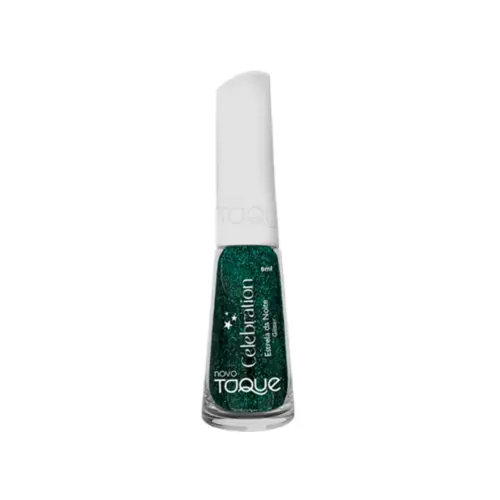 Esmalte Novo Toque Estrela da Noite Glitter Com 8 ml