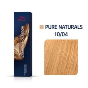 Coloração Wella Professionals Koleston Perfect 10/04 Pure Naturals Com 60 ml