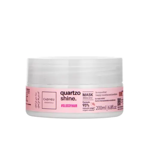 Máscara de Tratamento Cadiveu Quartzo Shine Com 200 ml