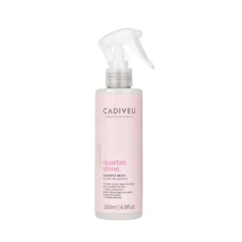 Fluído Cadiveu Quartzo Shine by Boca Rosa para Cabelos secos e opacos Com 200 ml