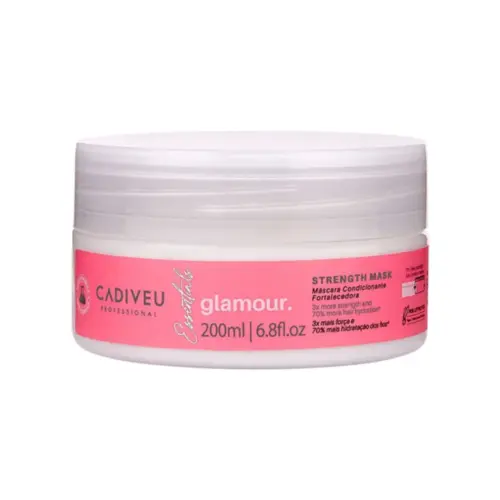Máscara Condicionante Cadiveu Essentials Glamour Fluido Precioso Com 200 ml