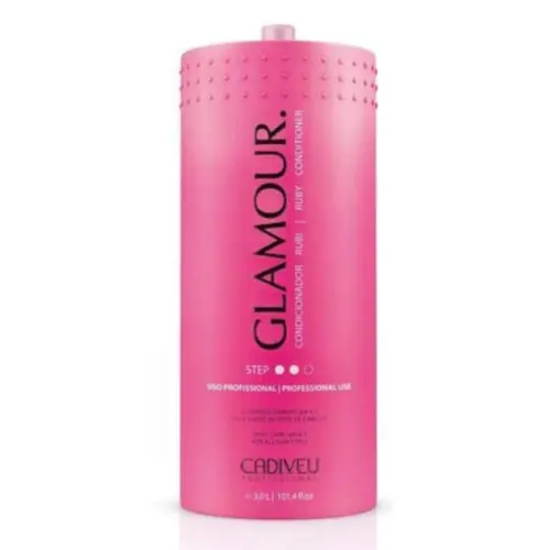 Condicionador Cadiveu Glamour Rubi Lavatorio Com 3000 ml