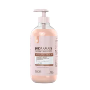 Gel de Limpeza dos pés Hidramais para assepsia, hidratação e ação Desodorante Com 500 g