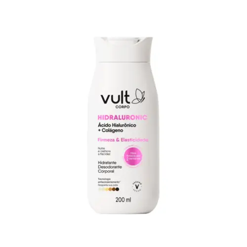 Loção Hidratante Vult Colágeno Vegetal 200ml