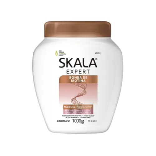 Creme De Nutrição Bomba De Biotina Skala Com 1000 G