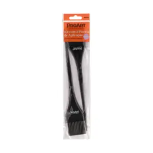Kit Pincéis de Aplicação ProArt plástico preto Com 2 unidades