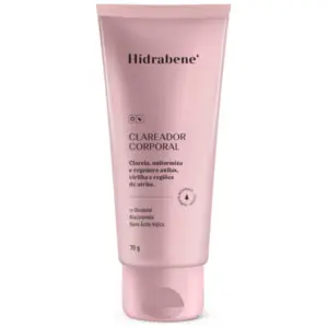 Creme Clareador Corporal Hidrabene Hidratante e Clareador Com 70 g