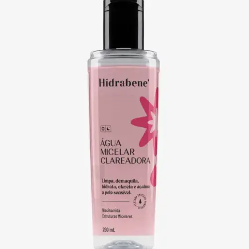 Água Micelar Hidrabene Clareadora Sensitive Com 200 ml