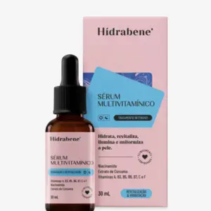 Sérum Facial Hidratante Multivitamínico Hidrabene Com 30 ml