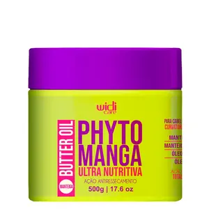 Máscara Ultra Nutritiva Widi Care Phytomanga Manteiga de Manga e Extrato de Pitanga Com 500 g