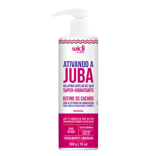 Gelatina para Cabelos Widi Care Super Hidratante Com 500 g